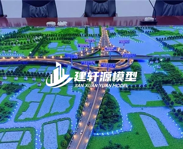 利州高速公路沙盘定制